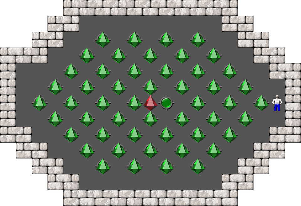 Sokoban Howards Second Sets Second Set level 24